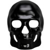 black skull day of the dead mask
