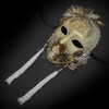 Masquerade Mask Luxurious Wall Decor Mask Gold White M31085