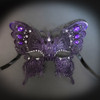 Masquerade Mask | Butterfly Masquerade Mask Purple Black