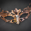 Rose gold masquerade mask, rose gold mask, rose gold accessories, rose gold, rose gold masque, masque, rose gold metal, rose gold masquerade mask, rose gold, rose gold wedding, rose gold decor, masquerade mask, masquerade ball mask