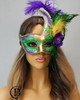 new orleans mardi gras feather masquerade mask mardi gras party masks with feathers 