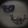 Couple's masquerade masks and matching masquerade masks for prom.