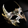 Wolverine Masquerade Mask Men Gold 