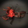Best masquerade mask with feathers.