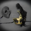 Couple's masquerade masks for masquerade ball party masks.