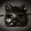 animal mask, animal masquerade mask, cat mask, cat masquerade mask, day of the dead cat mask, gato mask.