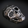 Steampunk Full Face Masquerade Mask M39506 Silver