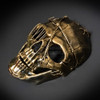 Gold steampunk masquerade masks, steampunk mask, men’s steampunk masquerade mask, steampunk masks