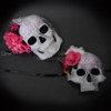 Dia De Los Muertos mask, Couple's masquerade masks and matching masquerade masks for prom.