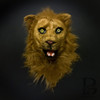 Animal mask, lion costume mask, lion mask, horse mascot, lion head, lion costume, horse costume, year of the horse, animal party mask. Mouth mover over the head mask.
