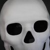 Unpainted Full Skull Masquerade DIY Mask 
