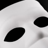 bauta mask, squared mask, blank white mask, masque, unpainted white mask, DIY mask, DIY masquerade mask, white mask, unpainted, Christian Grey mask, white masque, half face mask, white masquerade mask, men's masquerade mask, unisex mask, phantom masquerade mask, phantom mask, white phantom mask, phantom of the opera mask