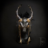 Ram Skull Masquerade Mask in Chrome