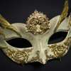 masquerade masks, masquerade mask, ivory gold, medieval costume, medieval outfit, medieval, masquerade