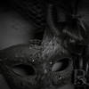 Black masquerade masks with feathers, black masquerade mask, elegant masquerade masks for balls