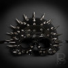Black spike steampunk masquerade masks, steampunk mask, masquerade mask, steampunk masks