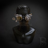 Silver goggle steampunk masquerade masks, steampunk mask, steampunk goggles sunglasses