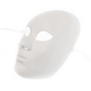 white diy masquerade mask alien costume mask