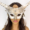 Ram Masquerade Mask Ethereal White Masquerade Mask M39148W