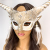 Ram Masquerade Mask Ethereal White Masquerade Mask M39148W
