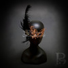 masquerade masks, masquerade mask, Rose Gold masquerade mask, rose gold metal mask, metal masquerade mask, rose gold metal masque, masque, rose gold masque, rose gold masquerade mask with rhinestones, rose gold mask, masquerade mask, lady's masquerade mask, women's masquerade mask, rhinestone mask