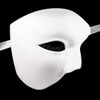 blank white mask, masque, unpainted white mask, DIY mask, DIY masquerade mask, white mask, unpainted, Christian Grey mask, white masque, half face mask, white masquerade mask, men's masquerade mask, unisex mask, phantom masquerade mask, phantom mask, white phantom mask, phantom of the opera mask