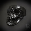 Steampunk Full Face Masquerade Mask Black M39306