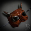 Red Devil masquerade masks, party masks, halloween masks, halloween costume masks, horned masquerade mask, mens devil masquerade mask