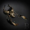 Ram Skull Masquerade Mask in Gold M39566