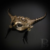 Burning man. Ram mask, animal mask, ram animal masquerade mask, medieval costume, burning man outfit.