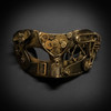 Gold Steampunk masquerade masks, steampunk mask, steampunk masquerade mask, steampunk masks