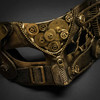 Gold Steampunk masquerade masks, steampunk mask, steampunk masquerade mask, steampunk masks