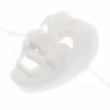 white masquerade mask diy comedy theater mask