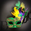 venetian carnival mask, party mask, large feather masquerade masks, purple feather masquerade mask, large feather mask, carnival masquerade mask, mardi gras party masks, mardi gras masquerade masks