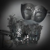 Masquerade masks for couples. Leather masks. Black couple's masquerade masks. Masquerade masks for parties. Mardi gras masks, Venetian carnival masks.