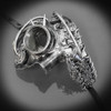 Silver Steampunk masquerade masks, steampunk mask, Unisex’s steampunk masquerade mask, steampunk masks