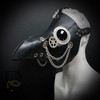 Plague Doctor Bird Mask Long Nose Beak Cosplay Steampunk Halloween Costume Props Masquerade Mask
