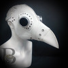 Plague Doctor Bird Mask Long Nose Beak Cosplay Steampunk Halloween Costume Props Masquerade Mask