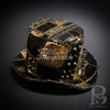 Burning Man Cosplay Costume Top Hat with Beads For Festival Party Hat