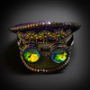 Burning Man Cosplay Costume Top Hat with Beads For Festival Party Hat