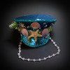 Burning Man Cosplay Costume Top Hat with Beads For Festival Party Hat