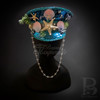 Burning Man Cosplay Costume Top Hat with Beads For Festival Party Hat