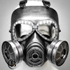 steampunk airsoft gas masquerade mask for men