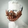 Steampunk covid mask, steampunk masquerade mask, steampunk face mask, face mask.