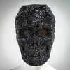 The Weeknd masquerade mask. Save your tears masks. Expensive face mask, black mask, rhinestone mask, diamond face mask, diamond mask, sparkling face mask, sparkly mask, Bling bling mask, bling bling face masks, rhinestone skull mask, rhinestone mask for men. Crunk face mask.