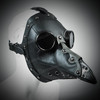 Steampunk covid plague doctor face mask, steampunk mask, steampunk bird mask, bird doctor mask, plague doctor bird mask, steampunk costume mask, burning man mask, black bird mask, animal mask.