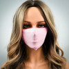 Blush Pink face masks, Bridal face masks, wedding face masks. Organic cotton face masks, organic face mask, organic cotton face masks. Made in USA face masks. Washable face masks. Wholesale face masks.
