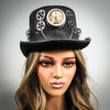 steampunk hat, burning man wedding, burning man costume, burning man, steampunk wedding, steampunk hat, steampunk top hat, steampunk costume