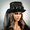 Steampunk captain hat, victorian steampunk hat, steampunk goggles, steampunk glasses.