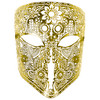 masquerade mask for men in gold 